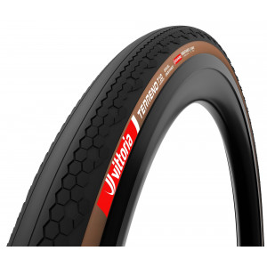 Tire 28" Vittoria Terreno T10 Hardpack G2.0 TLR Fold 700x45c / 45-622 brown-black Tire 28" Vittoria Terreno T10 Hardpack G2.0 TLR Fold 700x45c / 45-622 brown-black