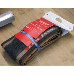 Шина 28" Vittoria Terreno T10 Hardpack G2.0 TLR Fold 700x45c / 45-622 brown-black