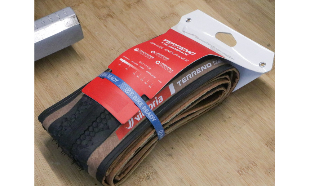 Шина 28" Vittoria Terreno T10 Hardpack G2.0 TLR Fold 700x45c / 45-622 brown-black - 2