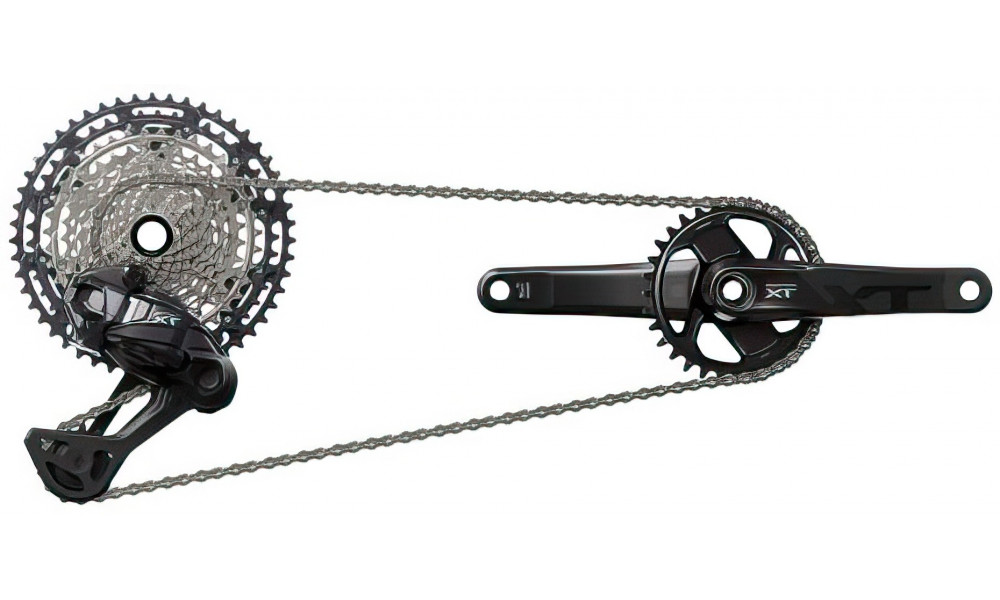 Задний переключатель Shimano Deore XT Di2 RD-M8250 SGS 1x12-speed - 2 Задний переключатель Shimano Deore XT Di2 RD-M8250 SGS 1x12-speed - 2