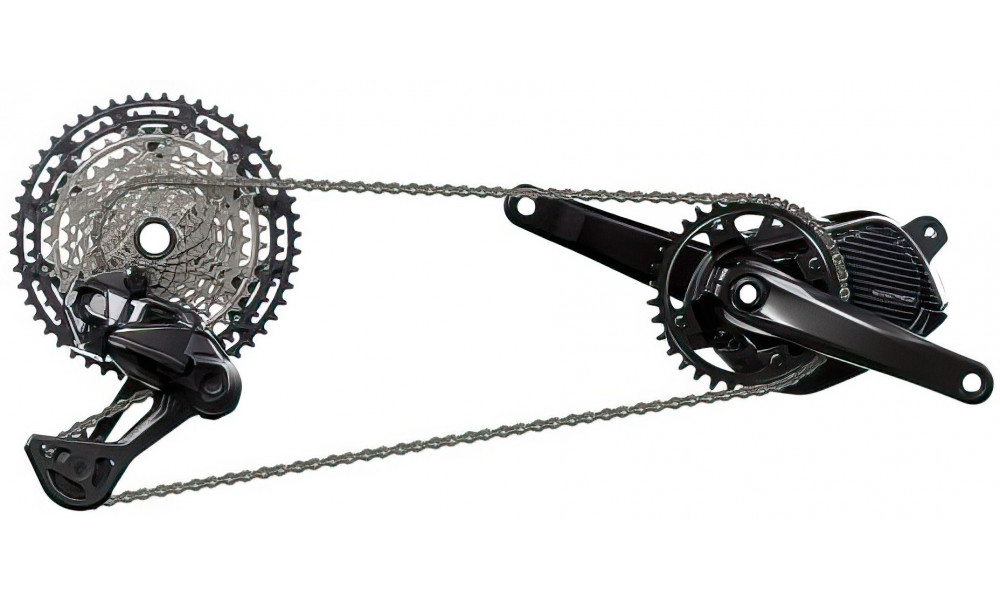 Rear derailleur Shimano Deore XT Di2 RD-M8260 SGS (E-bike) 1x12-speed - 2