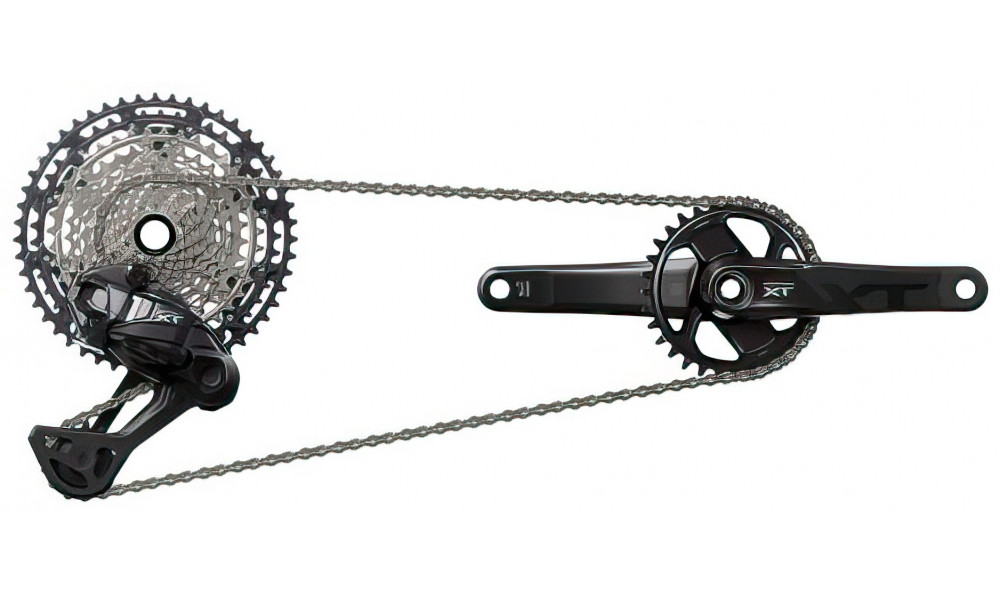 Cassette Shimano XT CS-M8200 12-speed - 2