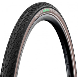 Шина 28" Schwalbe Road Cruiser HS 484, Active Wired 47-622 / 28x1.75 Black/Coffee-Reflex Шина 28" Schwalbe Road Cruiser HS 484, Active Wired 47-622 / 28x1.75 Black/Coffee-Reflex