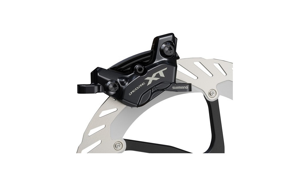 ??????? ????????? ??????? Shimano XT BR-M8220 4-piston Metal w/Fin - 2