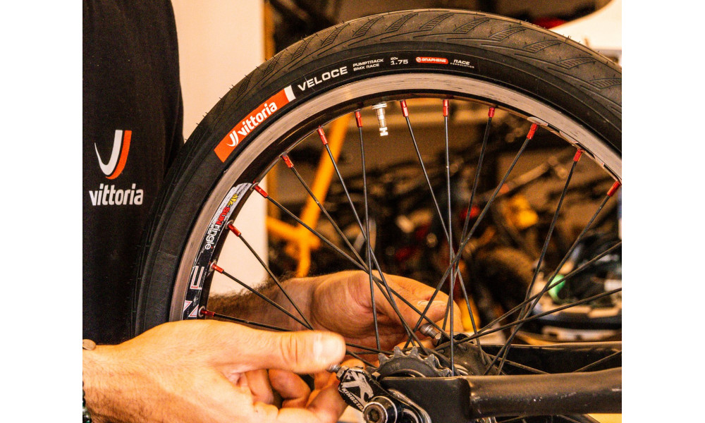 Шина 20" Vittoria Veloce BMX Fold 20x1.75 / 45-406 black - 2