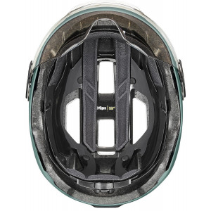 Helmet Uvex stride visor MIPS sage green matt