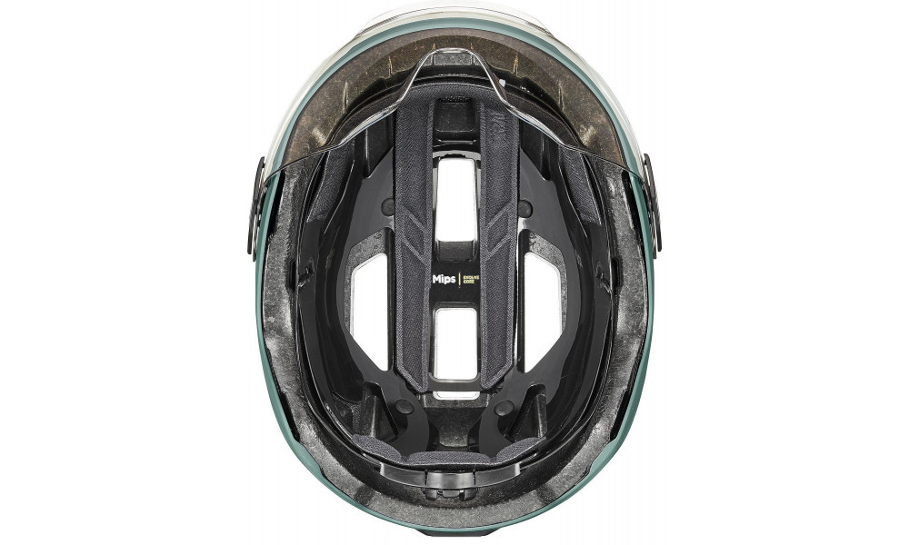 Helmet Uvex stride visor MIPS sage green matt - 2