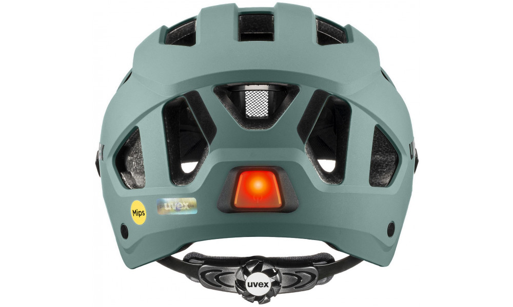 Helmet Uvex stride visor MIPS sage green matt - 4
