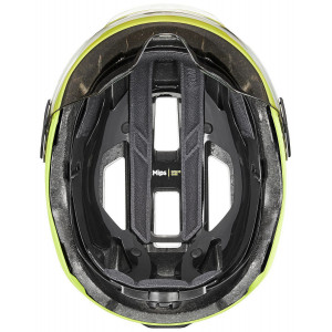 Helmet Uvex stride visor MIPS lime matt