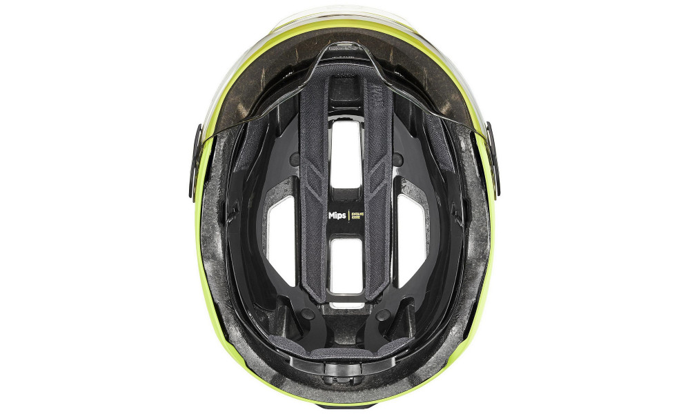 Helmet Uvex stride visor MIPS lime matt - 2