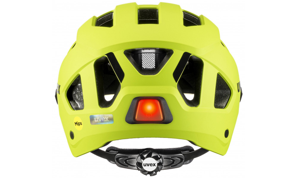 Helmet Uvex stride visor MIPS lime matt - 4