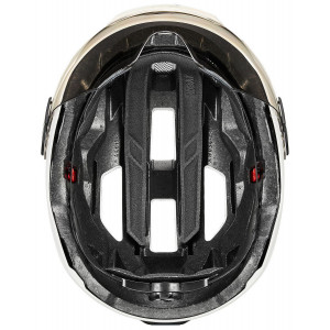 Helmet Uvex stride visor white matt