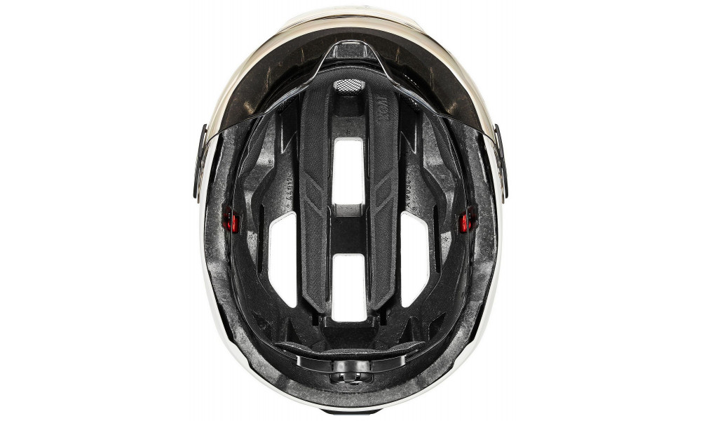 Шлем Uvex stride visor white matt - 2