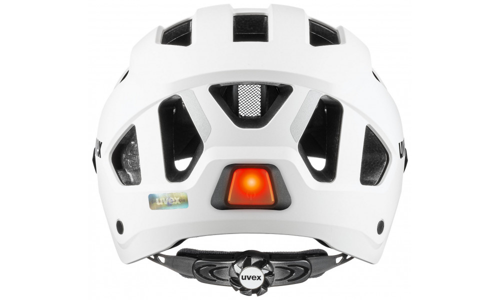 Шлем Uvex stride visor white matt - 4