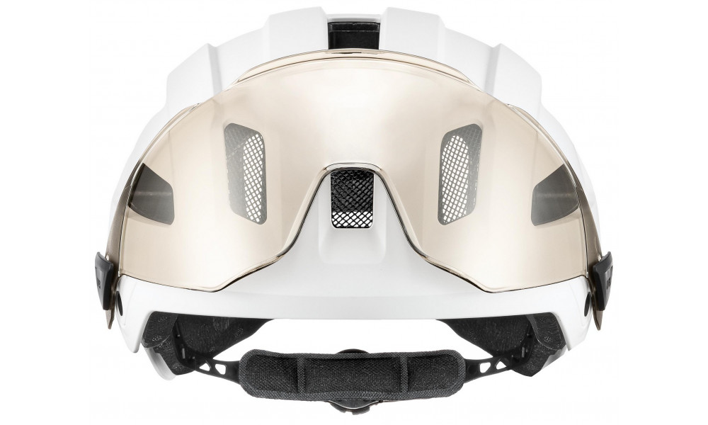 Шлем Uvex stride visor white matt - 6