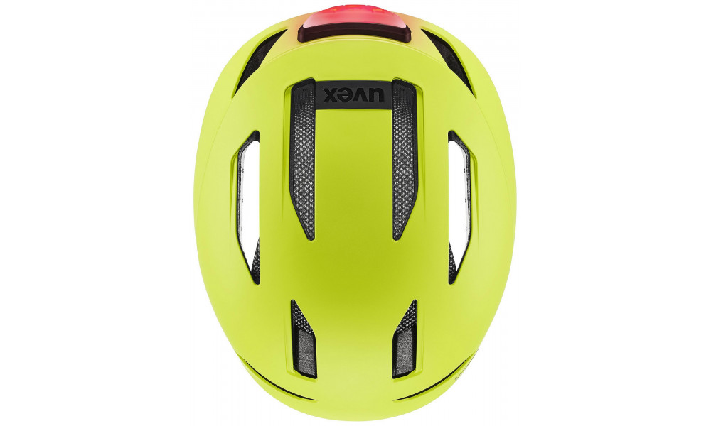 Helmet Uvex urban planet LED lime matt - 1