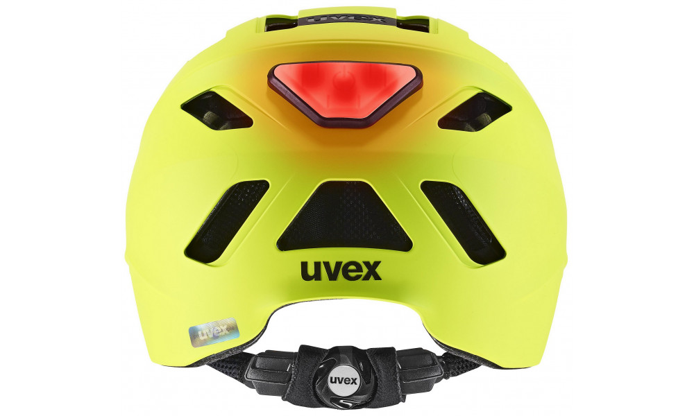 Helmet Uvex urban planet LED lime matt - 4