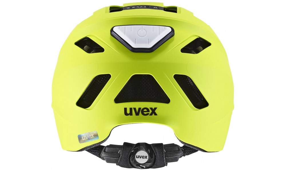 Helmet Uvex urban planet LED lime matt - 5