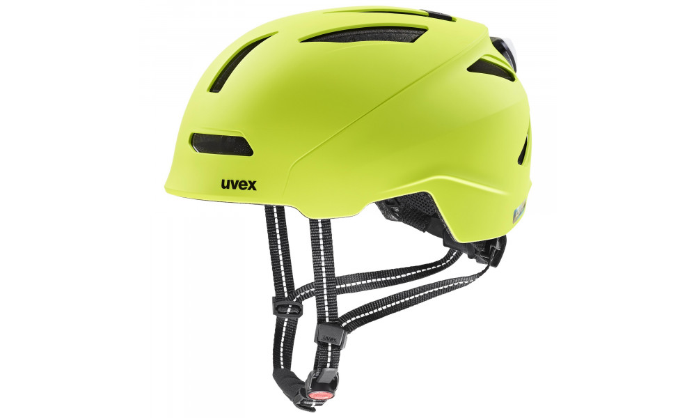 Helmet Uvex urban planet LED lime matt - 8