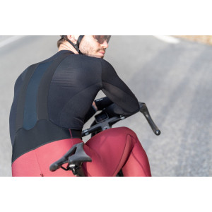 Велоштаны с лямками Northwave Extreme Pro MS red cabernet