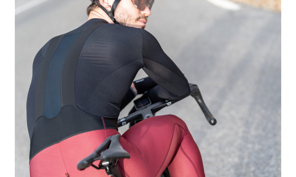 Велоштаны с лямками Northwave Extreme Pro MS red cabernet - 2