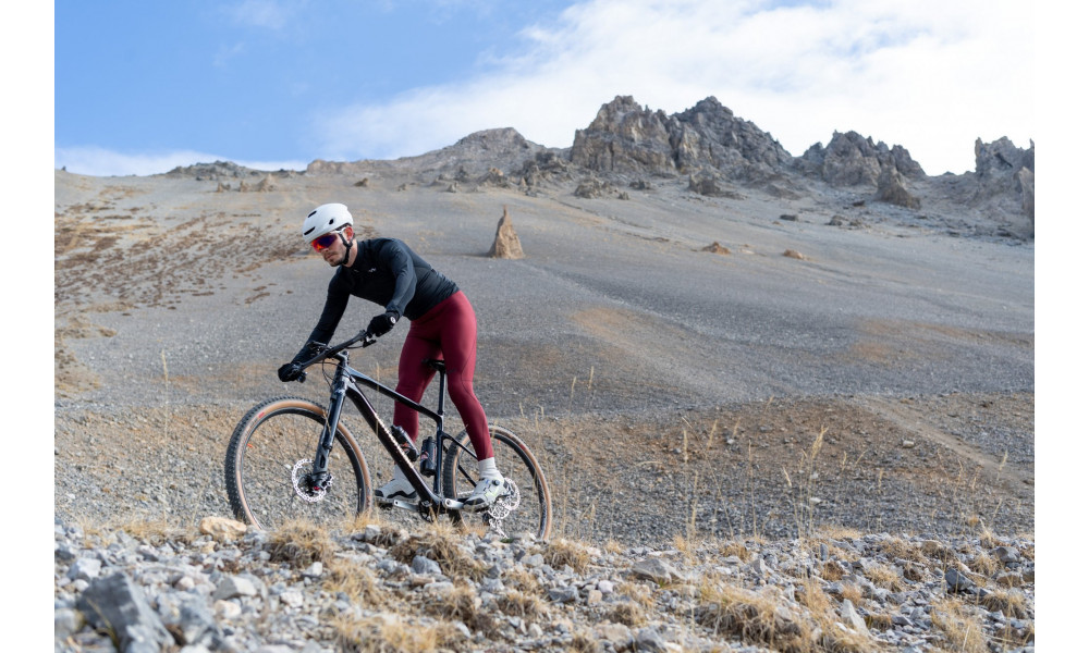 Велоштаны с лямками Northwave Extreme Pro MS red cabernet - 7