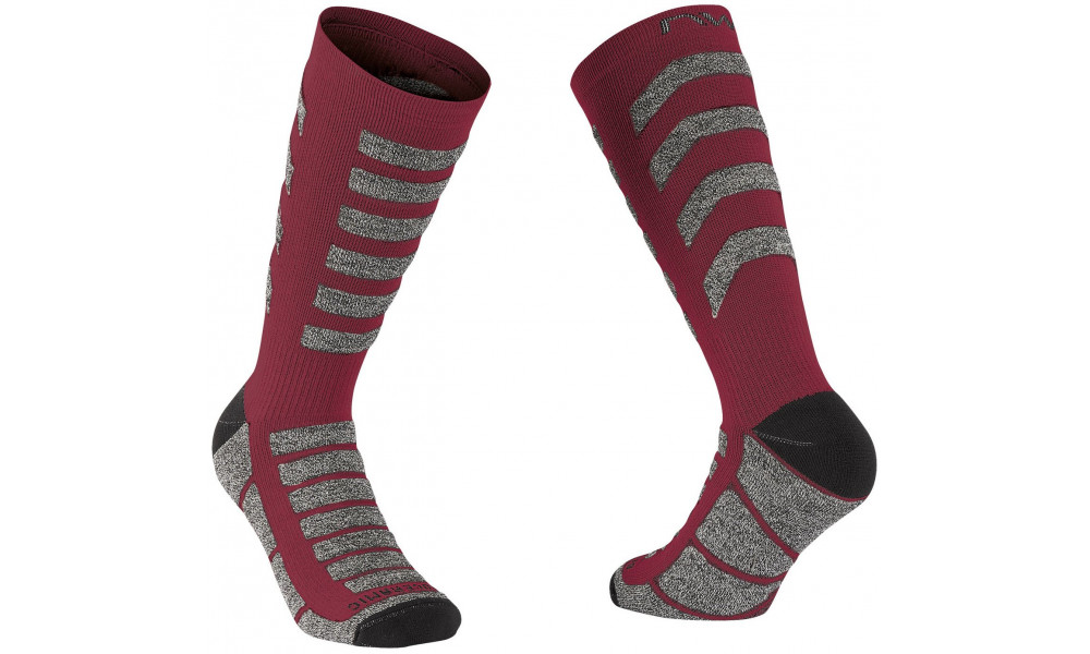 Socks Northwave Husky Ceramic High red cabernet 