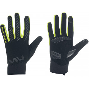 Перчатки Northwave Active Gel black-yellow fluo