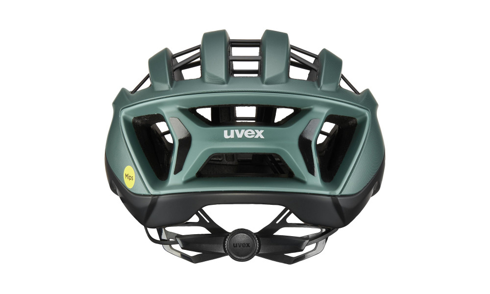 Шлем Uvex surge aero MIPS black-sage green matt - 3