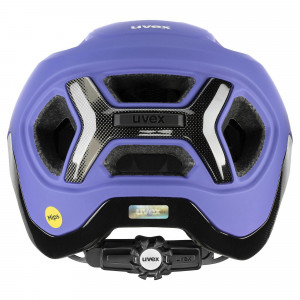 Helmet Uvex react MIPS lilac-oak matt