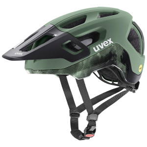 Шлем Uvex react MIPS moss green-black matt