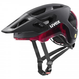 Шлем Uvex react MIPS black-ruby red matt Шлем Uvex react MIPS black-ruby red matt