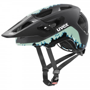 Helmet Uvex react jade-black matt