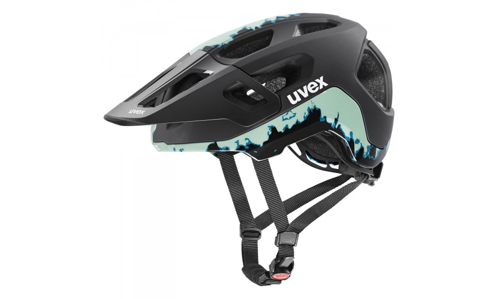 Helmet Uvex react jade-black matt - 1