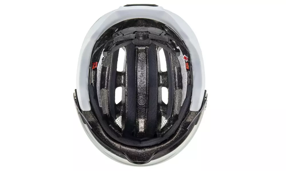 Шлем Uvex finale visor V moss green-cloud matt - 4