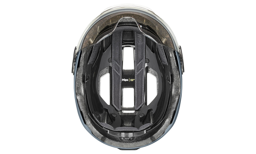 Шлем Uvex stride visor MIPS black matt - 4