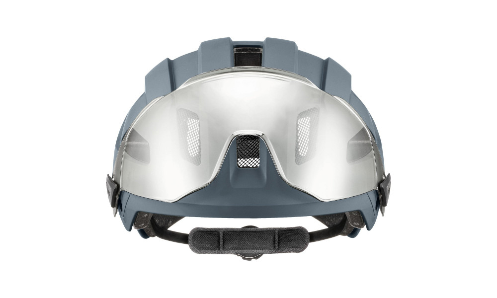 Шлем Uvex stride visor MIPS black matt - 5