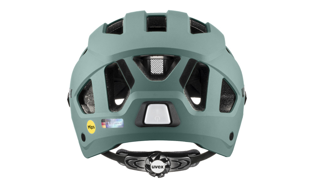 Шлем Uvex stride visor MIPS sage green matt - 3