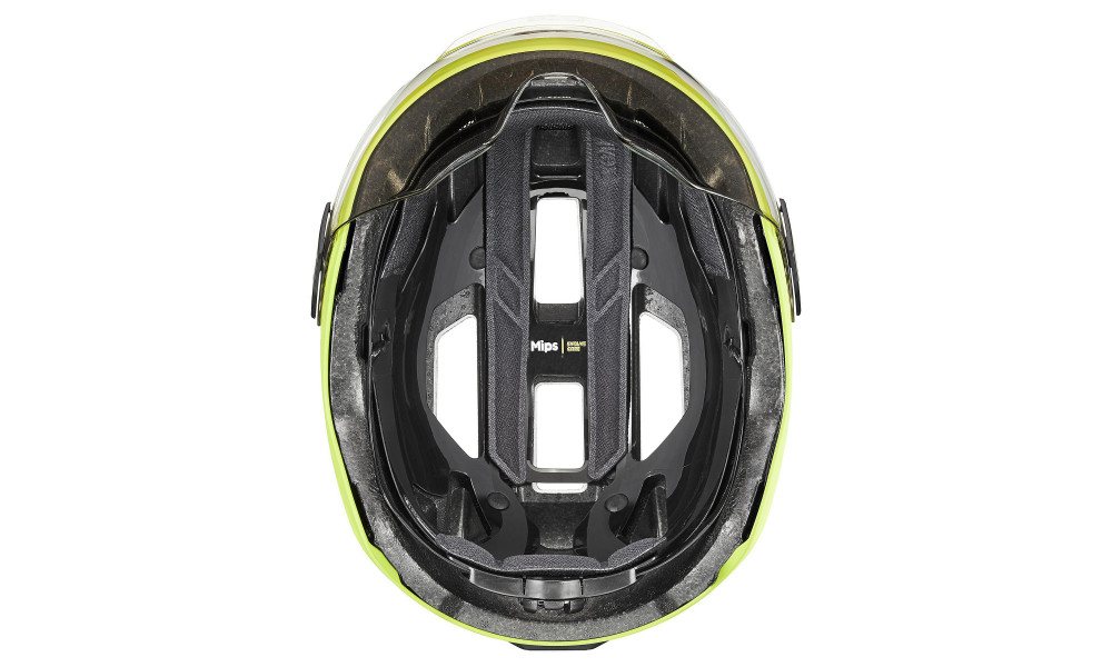 Helmet Uvex stride visor MIPS lime matt - 5