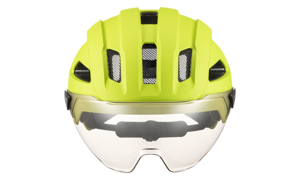 Helmet Uvex stride visor MIPS lime matt - 7