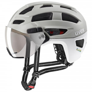 Helmet Uvex finale visor sand-white matt Helmet Uvex finale visor sand-white matt