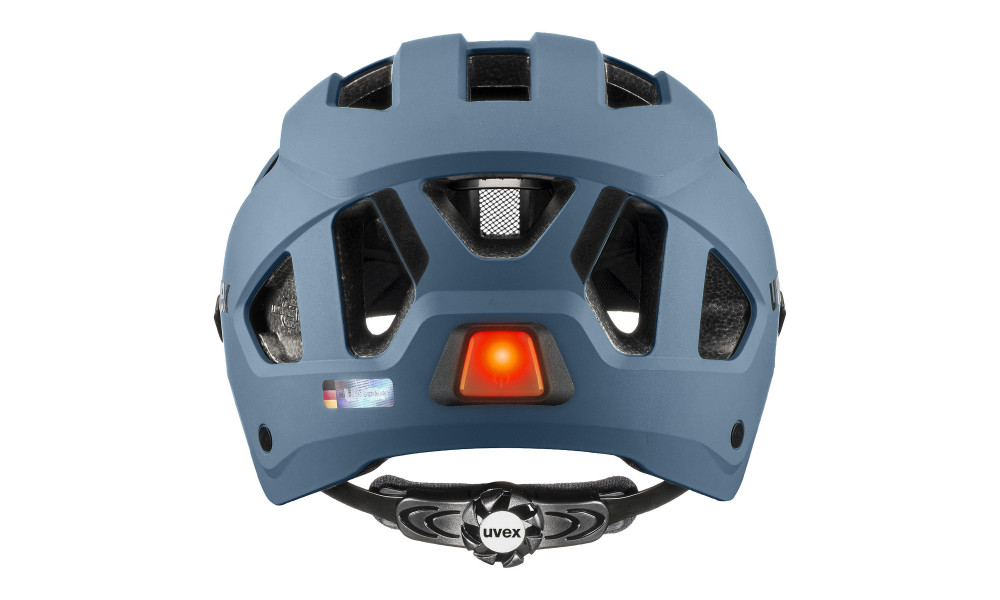 Шлем Uvex stride visor stone blue matt - 2 Шлем Uvex stride visor stone blue matt - 2