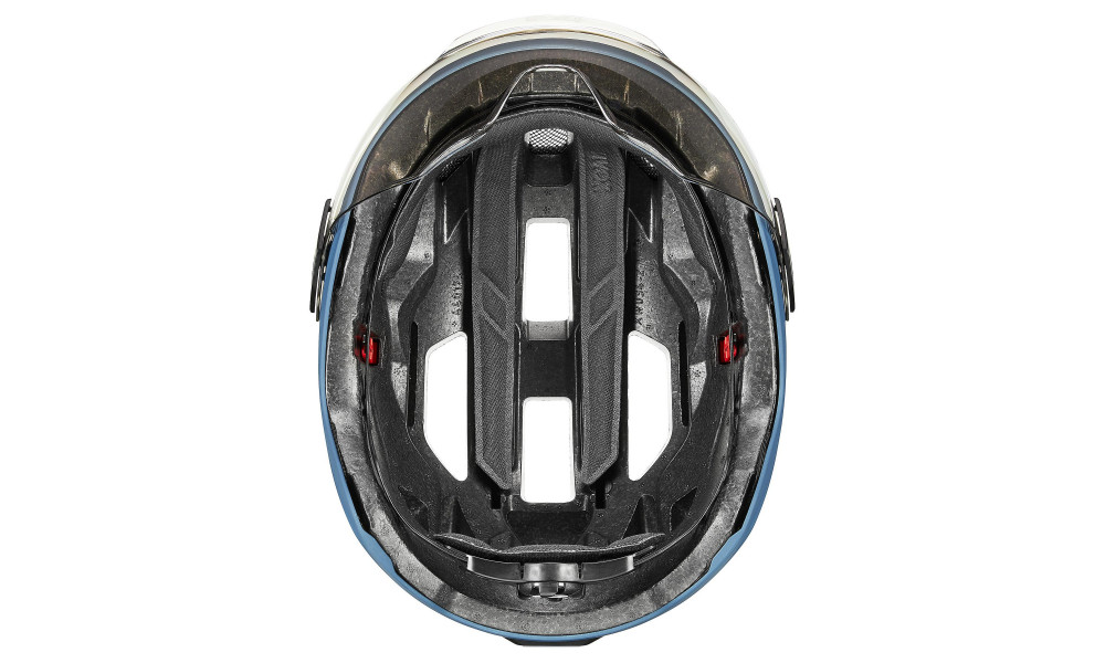 Шлем Uvex stride visor stone blue matt - 4 Шлем Uvex stride visor stone blue matt - 4
