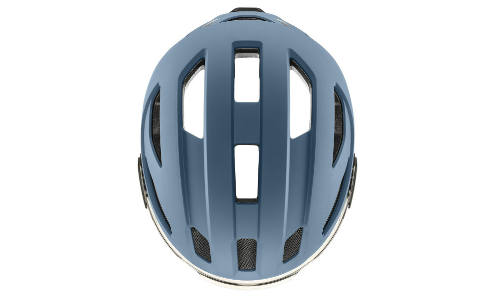 Шлем Uvex stride visor stone blue matt - 7 Шлем Uvex stride visor stone blue matt - 7