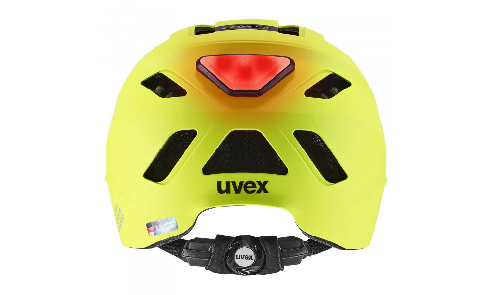 Helmet Uvex urban planet LED lime matt - 6