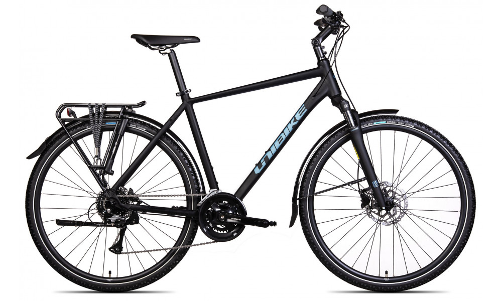 Велосипед Unibike Flash EQ GTS 2025 black - 4