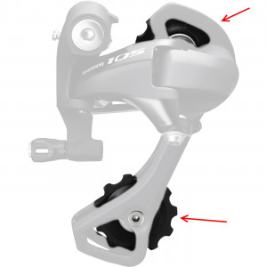 Ролики заднего переключателя Shimano RD-M5800 Ролики заднего переключателя Shimano RD-M5800