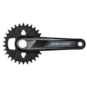 Блок передних звезд Shimano DEORE FC-M6100-1 175mm 1x12-speed Блок передних звезд Shimano DEORE FC-M6100-1 175mm 1x12-speed