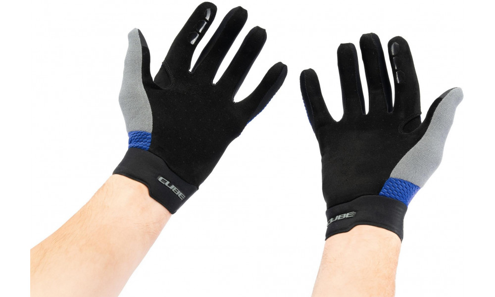 Перчатки Cube Gravity Long X Actionteam deep blue - 2