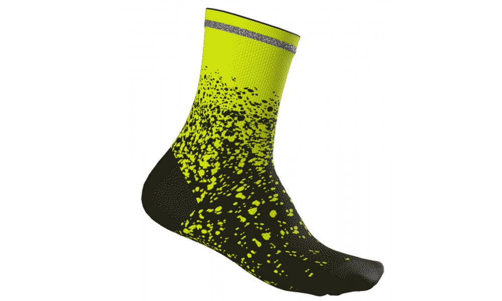 Socks Cube High Safety yellow-black 